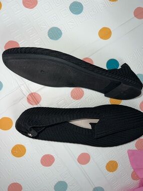 Danskin Black Knit Ballet Flats